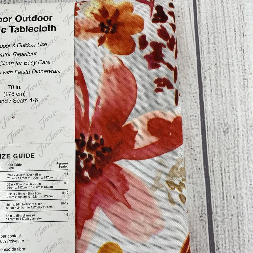 Fiesta Tableware Tablecloth 70